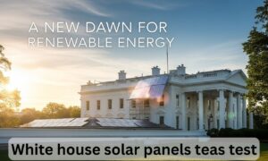 White house solar panels teas test: A New Dawn for Renewable Energy